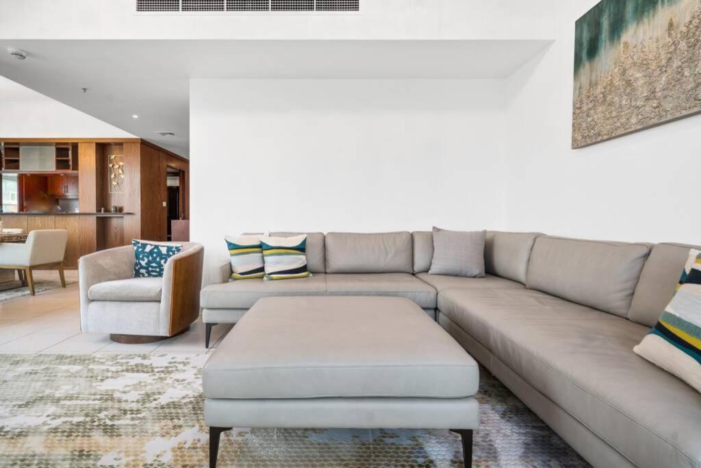 Spectacular Burj & Fountain View - Luxurious 3 Bedrooms & Maids Room - The Residences Dubaj Zewnętrze zdjęcie