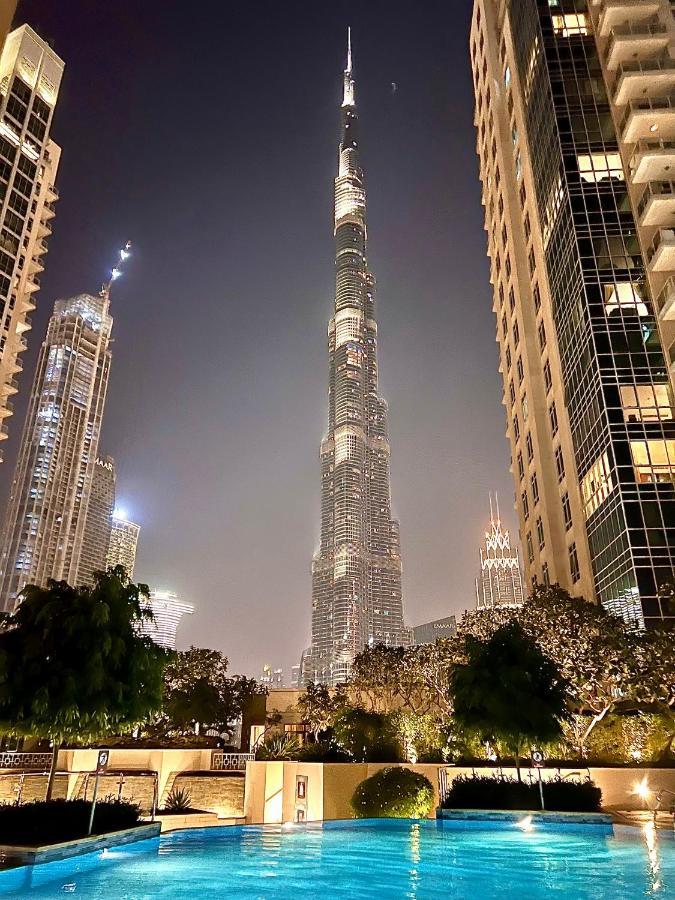 Spectacular Burj & Fountain View - Luxurious 3 Bedrooms & Maids Room - The Residences Dubaj Zewnętrze zdjęcie