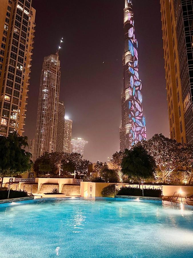 Spectacular Burj & Fountain View - Luxurious 3 Bedrooms & Maids Room - The Residences Dubaj Zewnętrze zdjęcie