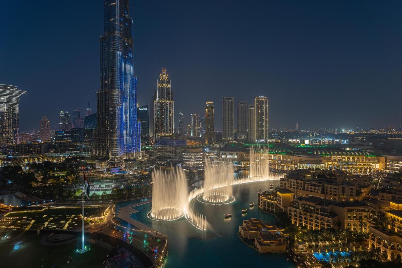 Spectacular Burj & Fountain View - Luxurious 3 Bedrooms & Maids Room - The Residences Dubaj Zewnętrze zdjęcie