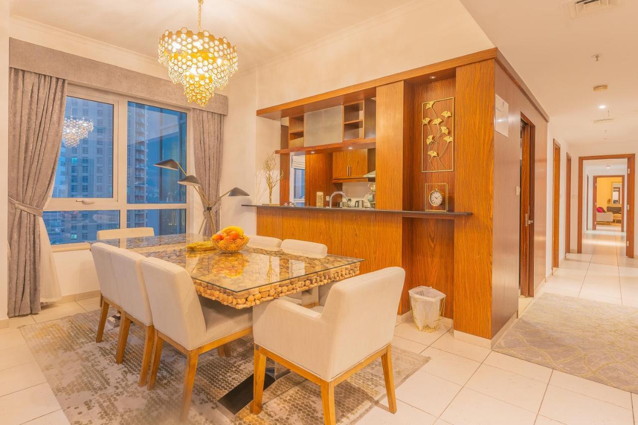 Spectacular Burj & Fountain View - Luxurious 3 Bedrooms & Maids Room - The Residences Dubaj Zewnętrze zdjęcie