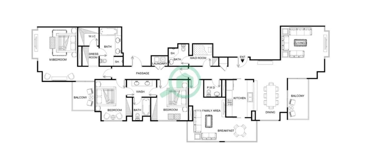Spectacular Burj & Fountain View - Luxurious 3 Bedrooms & Maids Room - The Residences Dubaj Zewnętrze zdjęcie